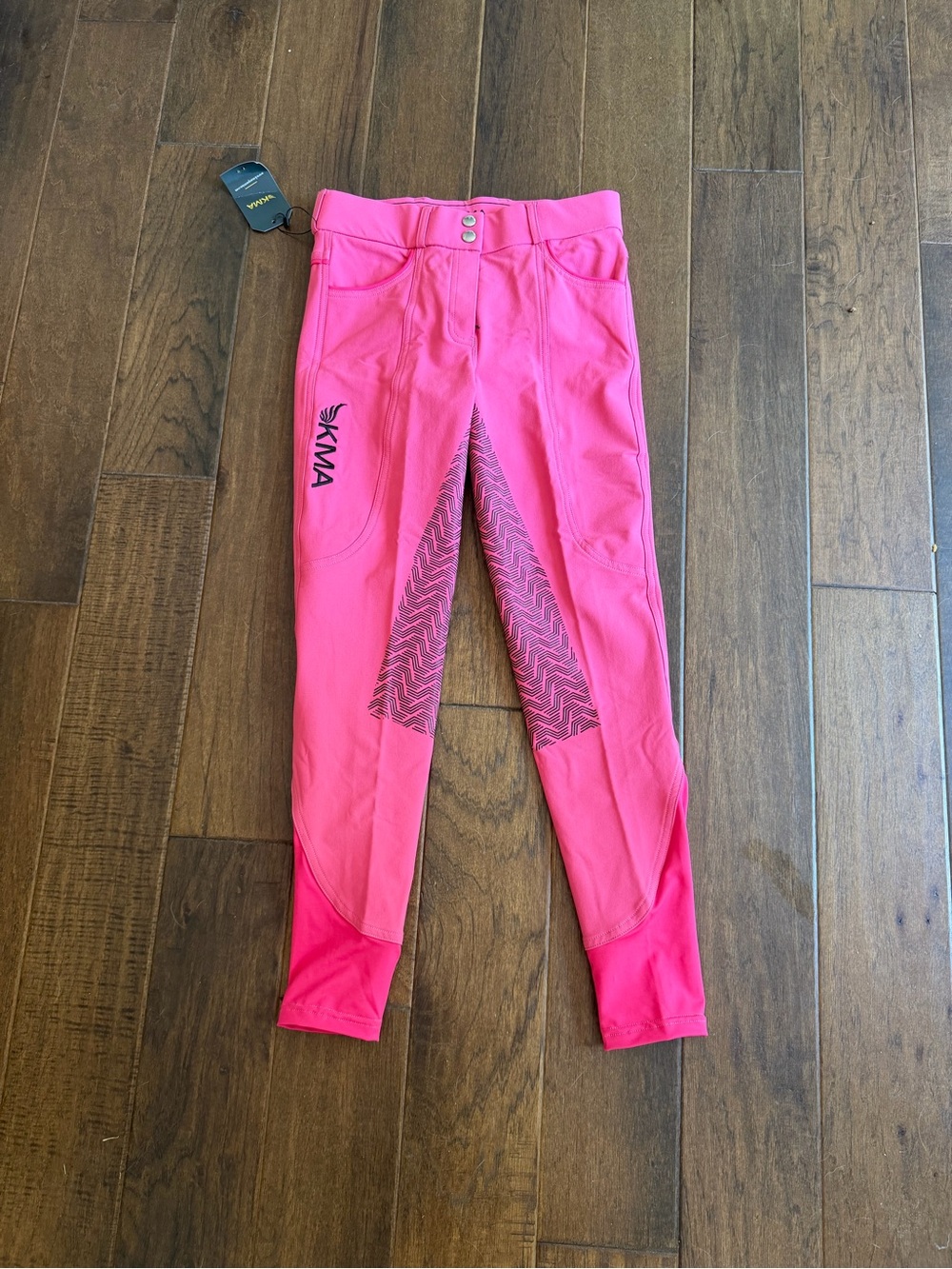 KMA 28 full seat grip ladies breeches pink new